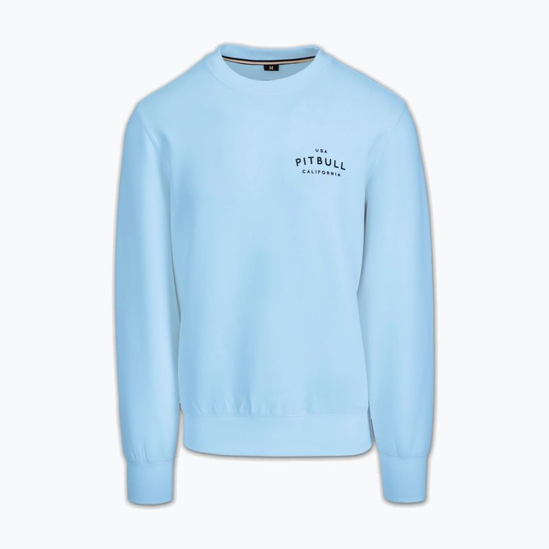 Кофта чоловіча Pitbull Sampson Crewneck Sweatshirt sky blue 4