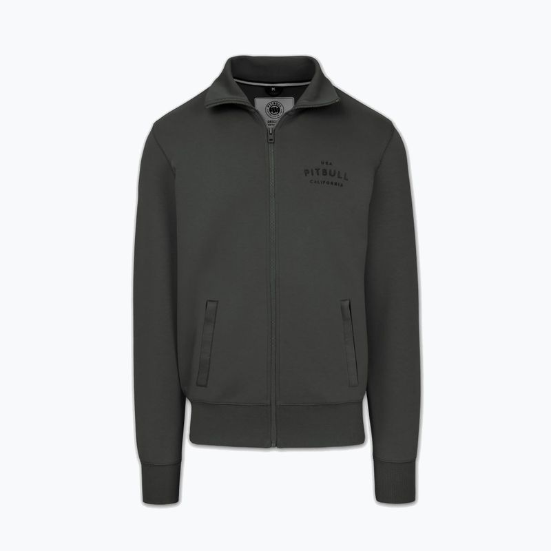 Кофта чоловіча Pitbull Sampson Zip grey/green 5