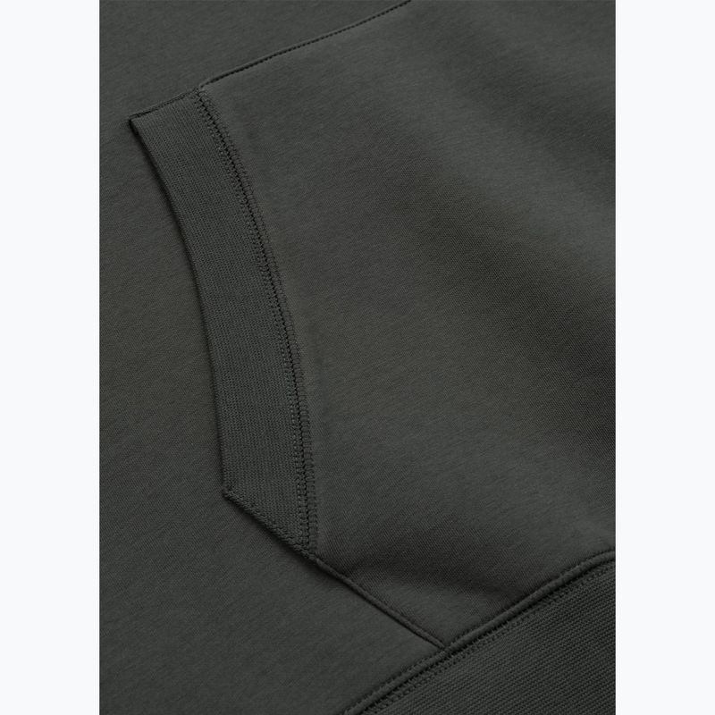 Кофта чоловіча Pitbull Sampson Hooded Sweatshirt grey/green 9