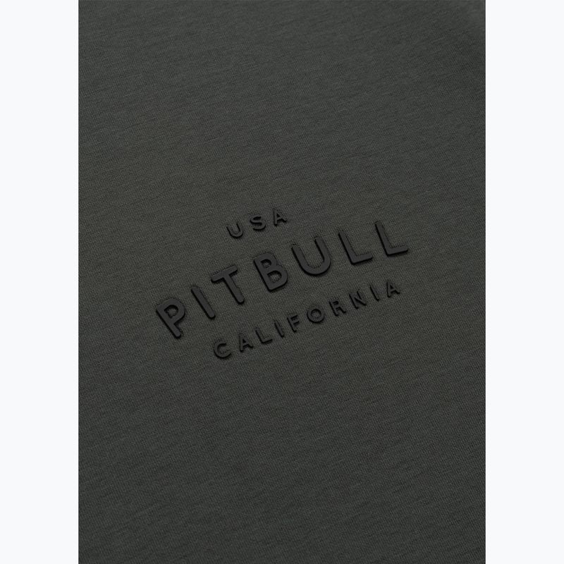 Кофта чоловіча Pitbull Sampson Hooded Sweatshirt grey/green 10