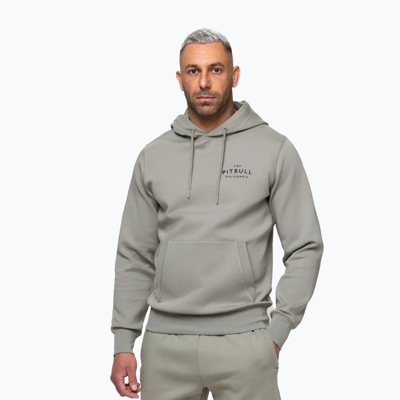 Кофта чоловіча Pitbull Sampson Hooded Sweatshirt grey/harbour 5