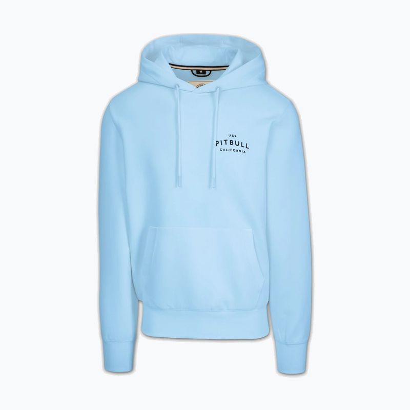 Кофта чоловіча Pitbull Sampson Hooded Sweatshirt sky blue 5