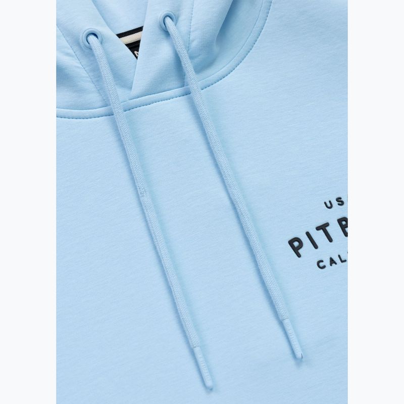 Кофта чоловіча Pitbull Sampson Hooded Sweatshirt sky blue 7