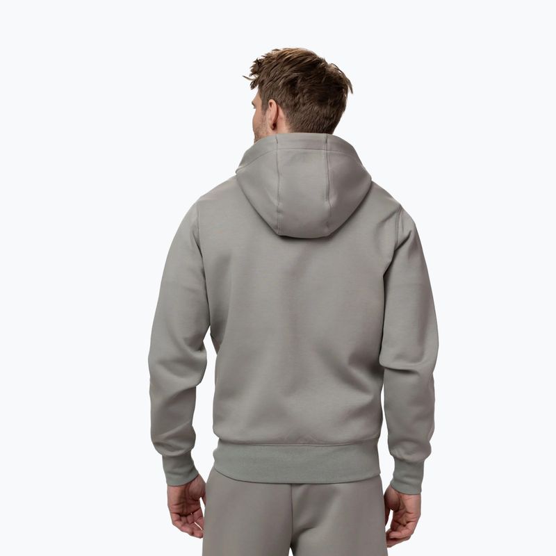 Кофта чоловіча Pitbull Sampson Hooded Zip Sweatshirt grey/harbour 3