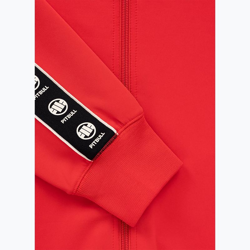 Кофта чоловіча Pitbull Track Jacket Powers fluo/red 6