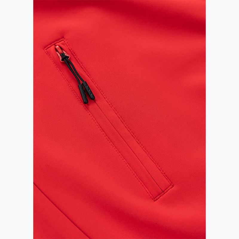 Кофта чоловіча Pitbull Track Jacket Powers fluo/red 8