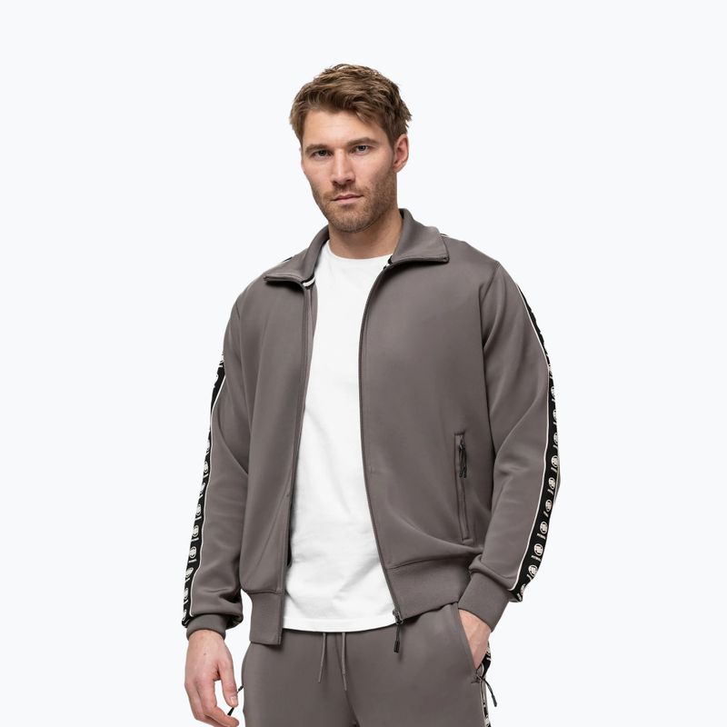 Кофта чоловіча Pitbull Track Jacket Powers taupe 4