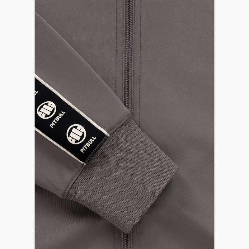 Кофта чоловіча Pitbull Track Jacket Powers taupe 8