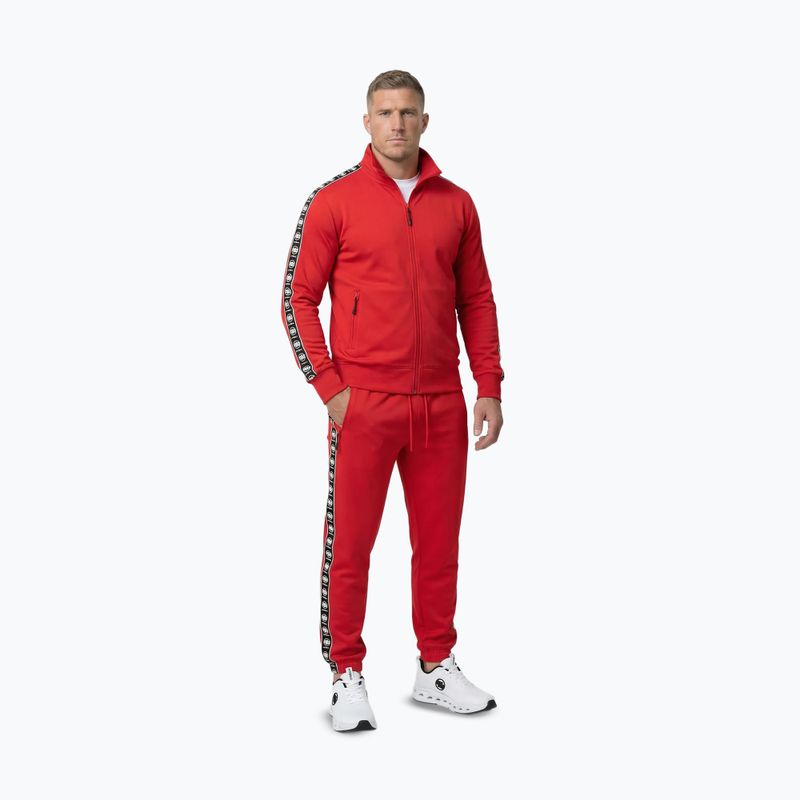 Штани чоловічі Pitbull Track Powers fluo/red 2