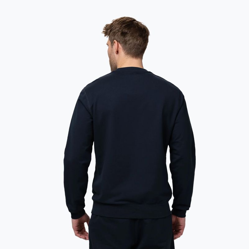 Кофта чоловіча Pitbull Tape Parker Crewneck dark navy 3