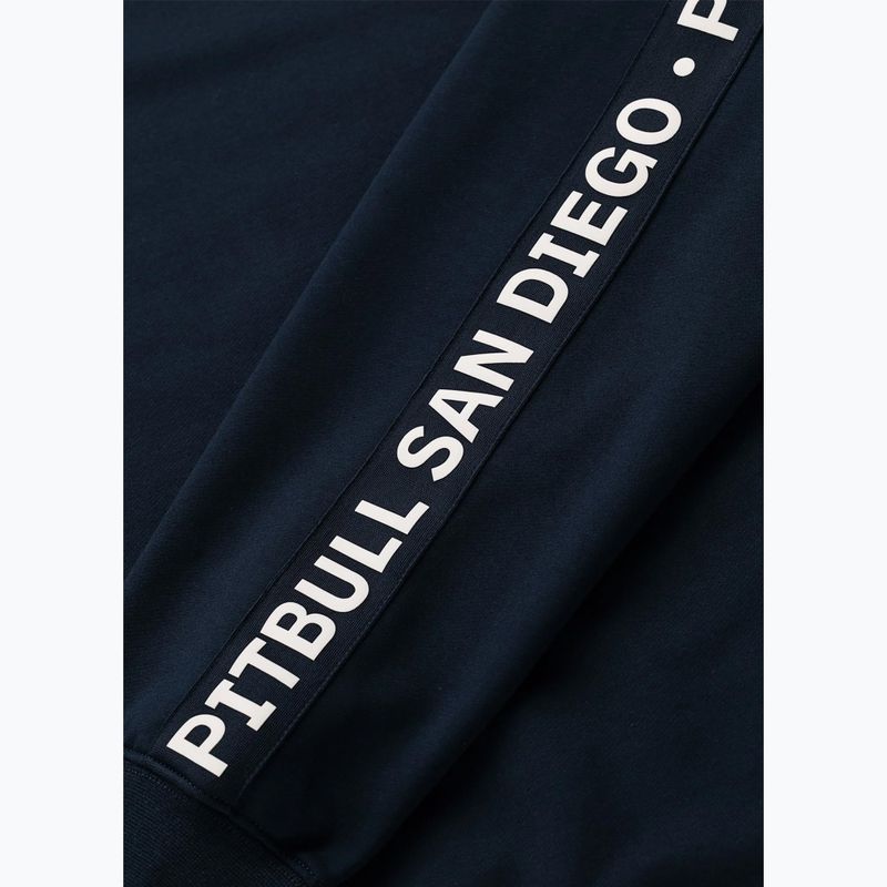 Кофта чоловіча Pitbull Tape Parker Crewneck dark navy 8