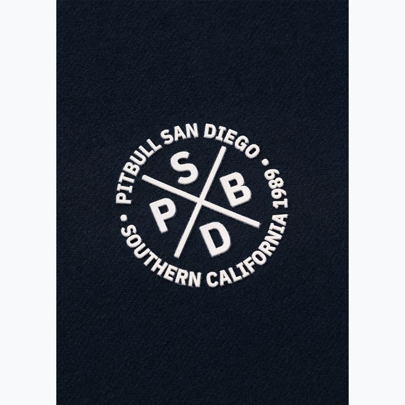 Кофта чоловіча Pitbull Tape Parker Crewneck dark navy 9