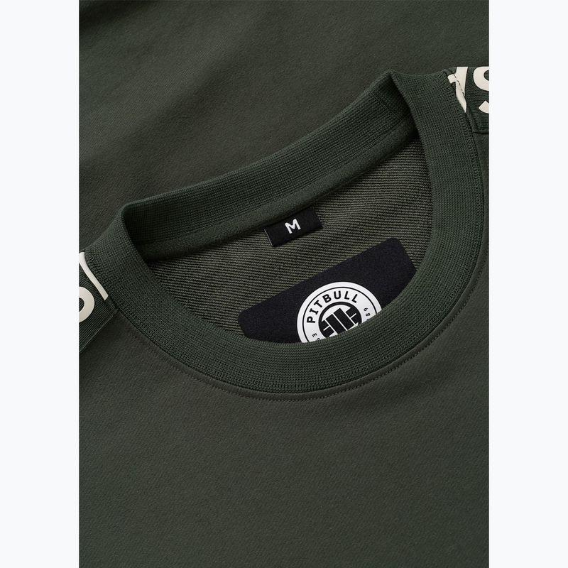 Кофта чоловіча Pitbull Tape Parker Crewneck old green 7