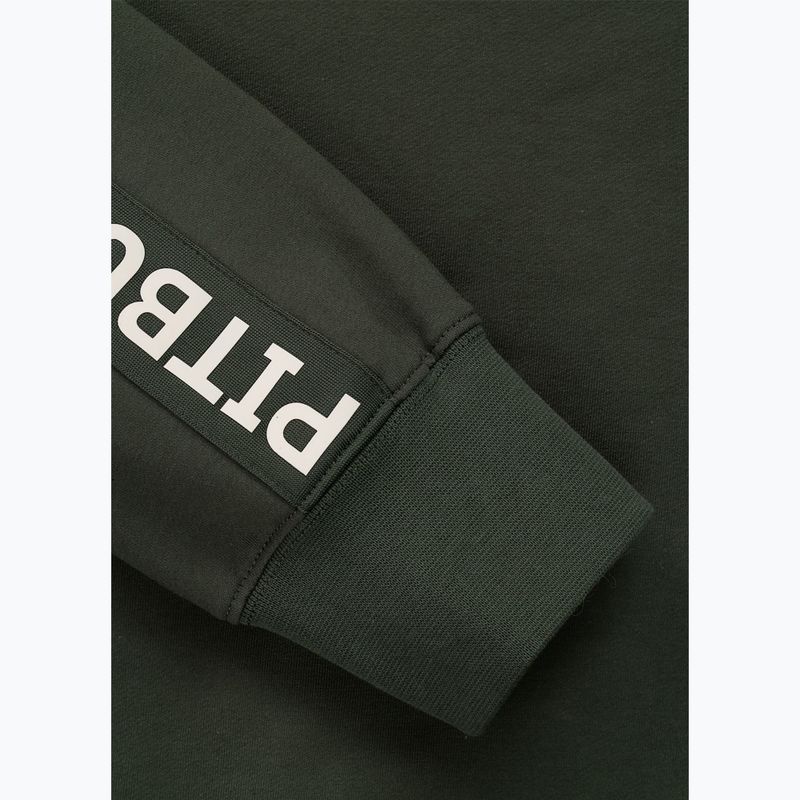 Кофта чоловіча Pitbull Tape Parker Crewneck old green 8