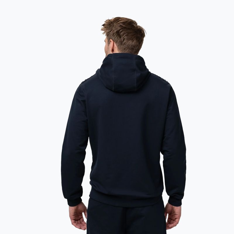 Кофта чоловіча Pitbull Tape Parker Hooded dark navy 3
