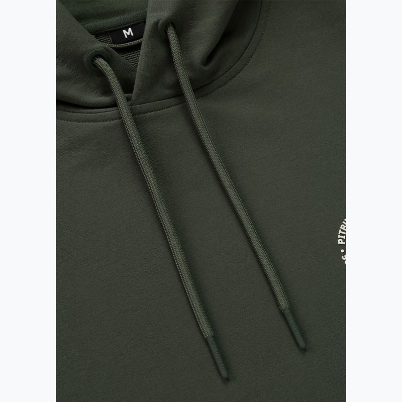 Кофта чоловіча Pitbull Tape Parker Hooded old green 7