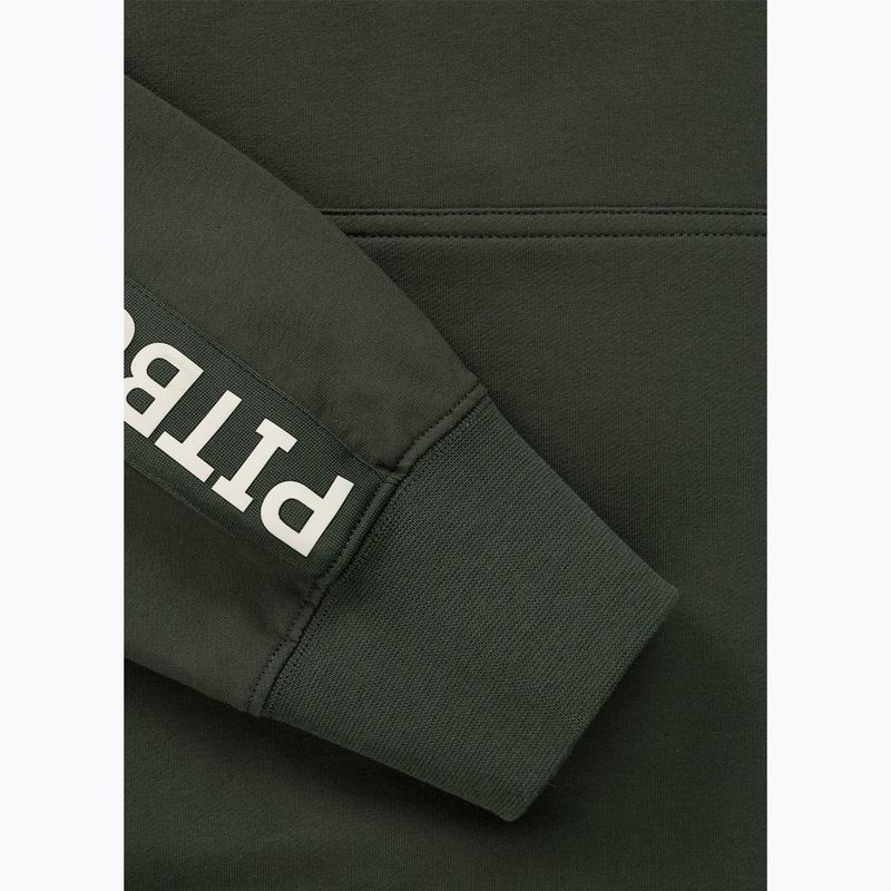 Кофта чоловіча Pitbull Tape Parker Hooded old green 8