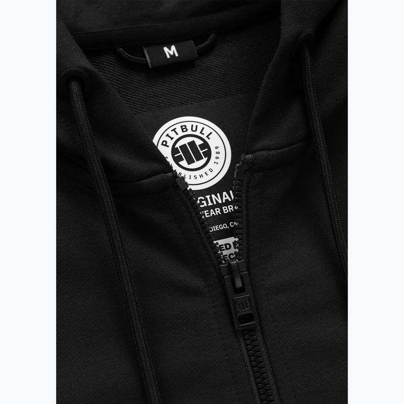 Кофта чоловіча Pitbull Tape Parker Hooded Zip black 6