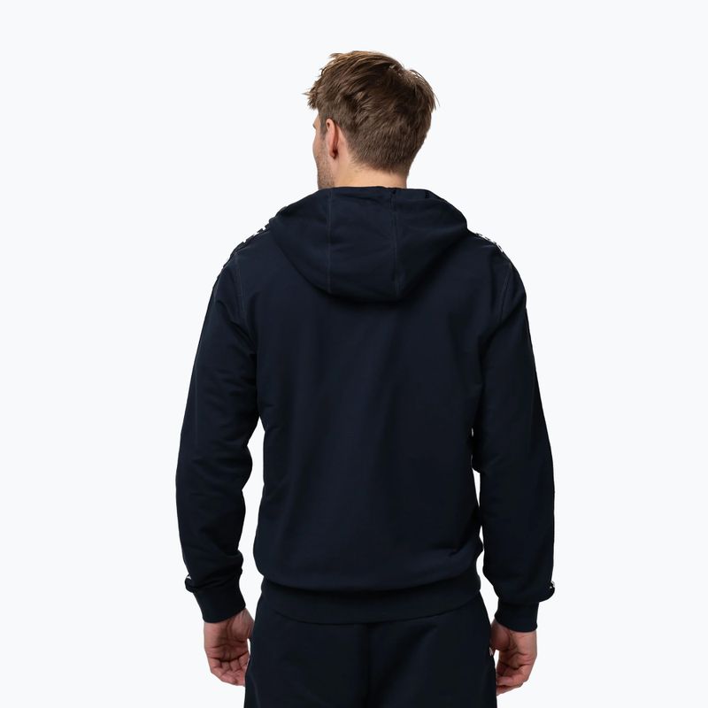 Кофта чоловіча Pitbull Tape Parker Hooded Zip dark navy 3
