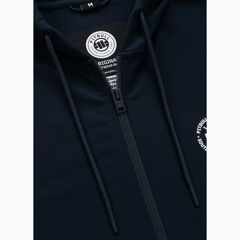 Кофта чоловіча Pitbull Tape Parker Hooded Zip dark navy 7
