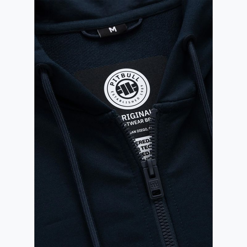 Кофта чоловіча Pitbull Tape Parker Hooded Zip dark navy 8