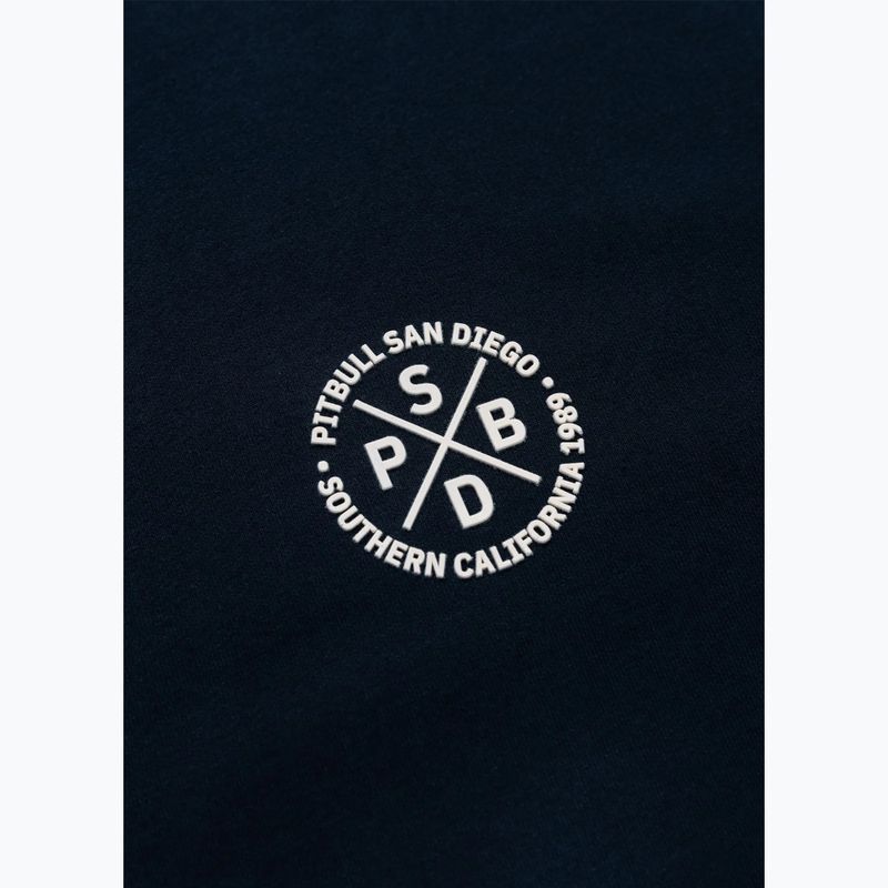 Кофта чоловіча Pitbull Tape Parker Hooded Zip dark navy 12