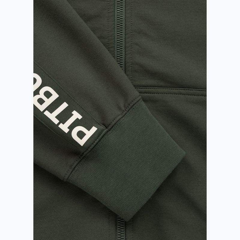 Кофта чоловіча Pitbull Tape Parker Hooded Zip old green 10