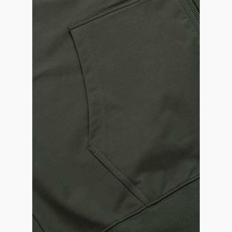Кофта чоловіча Pitbull Tape Parker Hooded Zip old green 12