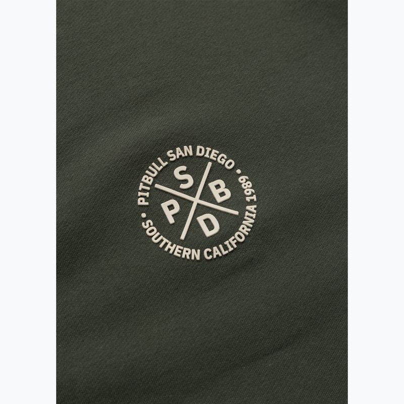 Кофта чоловіча Pitbull Tape Parker Hooded Zip old green 13