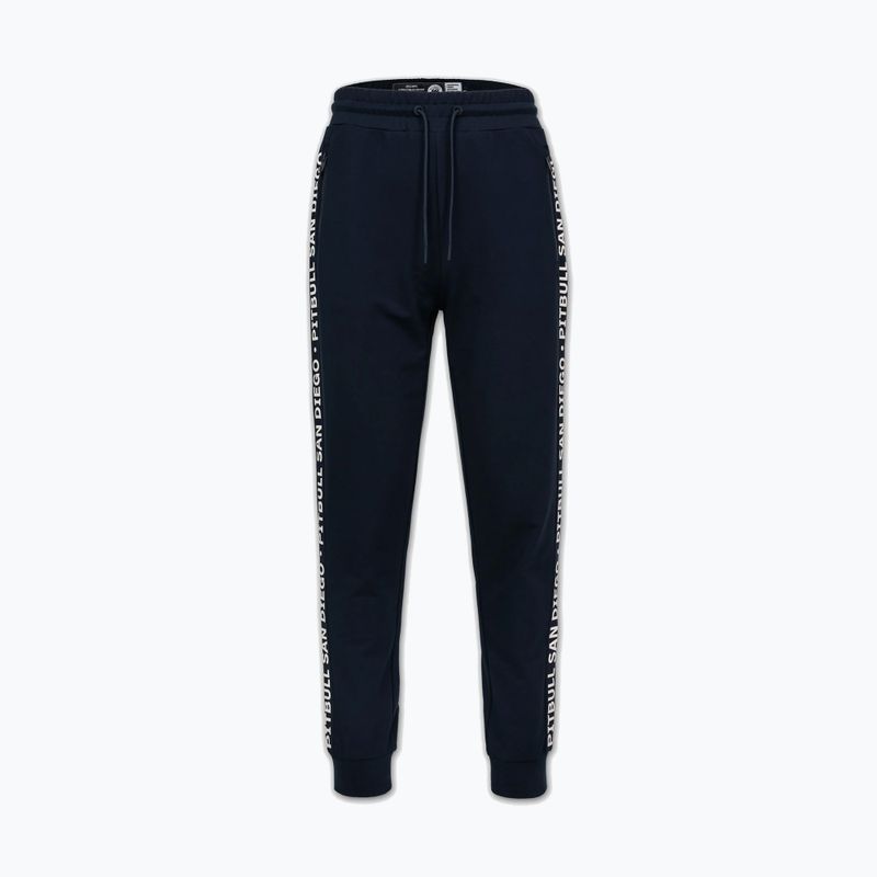 Штани чоловічі Pitbull Tape Parker Jogging dark navy 5