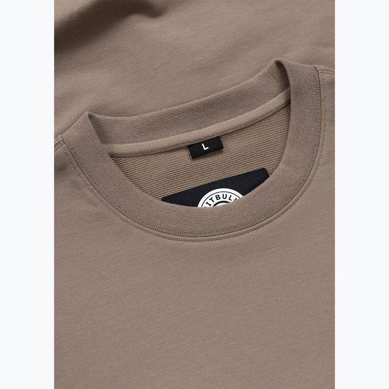 Кофта чоловіча Pitbull Nugget Small Logo Crewneck brown savana 7