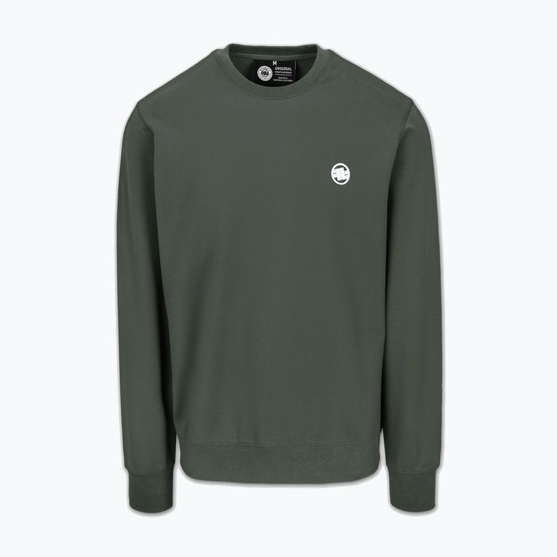 Кофта чоловіча Pitbull Nugget Small Logo Crewneck sage green 4