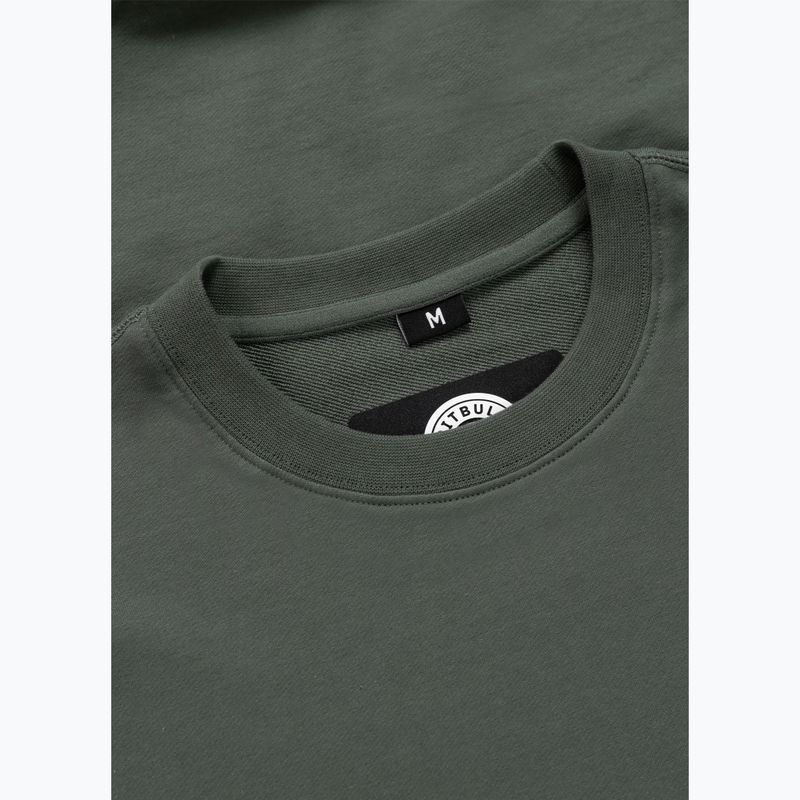 Кофта чоловіча Pitbull Nugget Small Logo Crewneck sage green 6