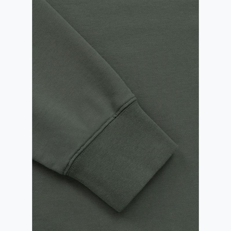 Кофта чоловіча Pitbull Nugget Small Logo Crewneck sage green 7