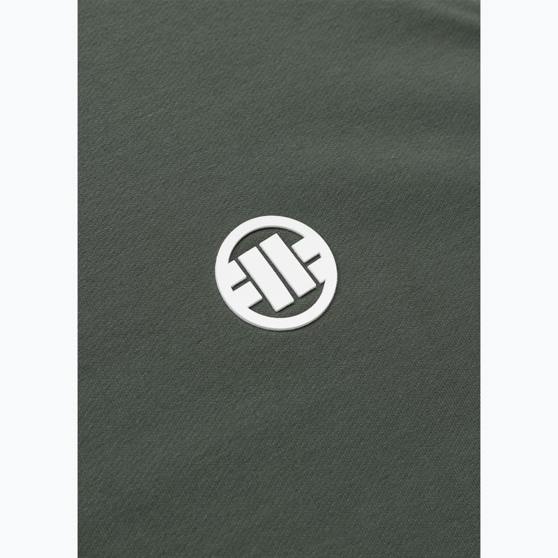 Кофта чоловіча Pitbull Nugget Small Logo Crewneck sage green 8