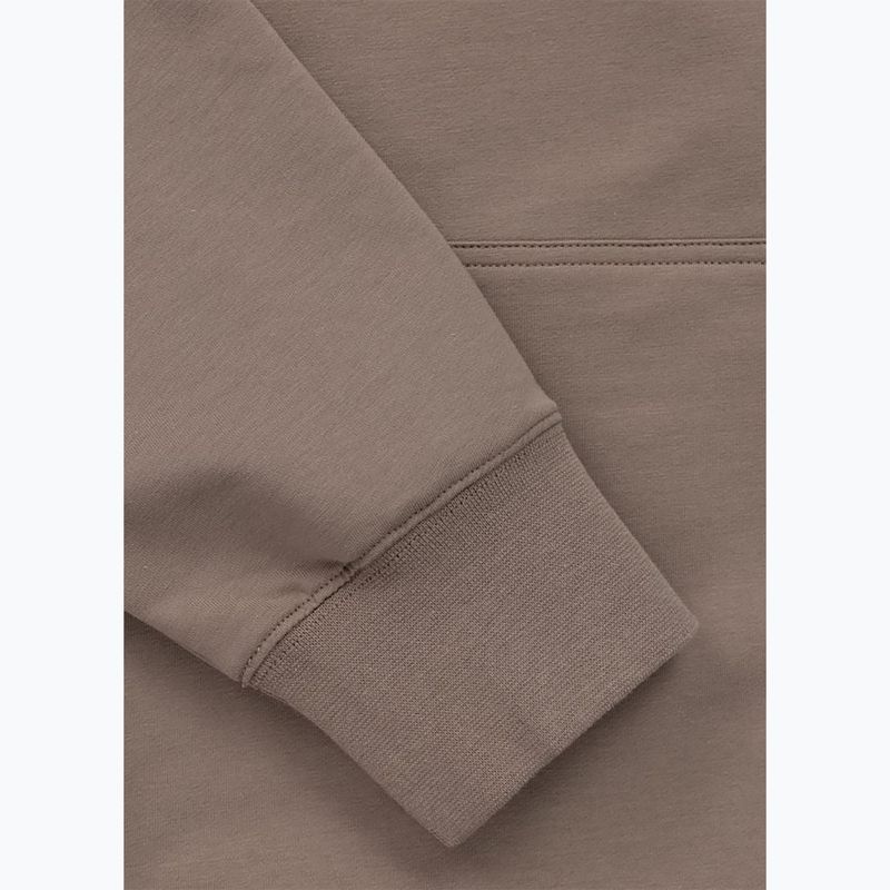 Кофта чоловіча Pitbull Nugget Small Logo Hooded brown savana 8