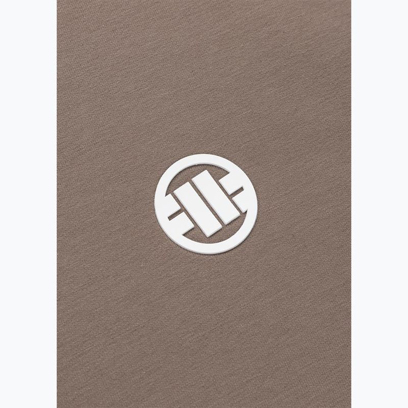 Кофта чоловіча Pitbull Nugget Small Logo Hooded brown savana 10
