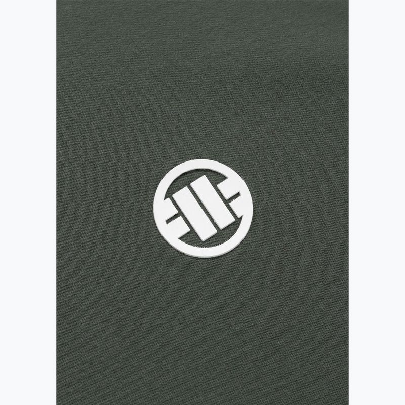 Кофта чоловіча Pitbull Nugget Small Logo Hooded sage green 9