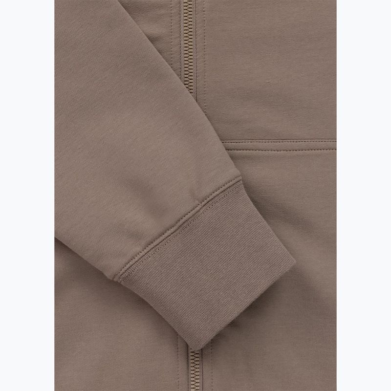 Кофта чоловіча Pitbull Nugget Small Logo Hooded Zip brown savana 8