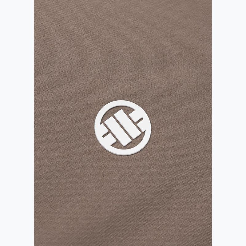 Кофта чоловіча Pitbull Nugget Small Logo Hooded Zip brown savana 10