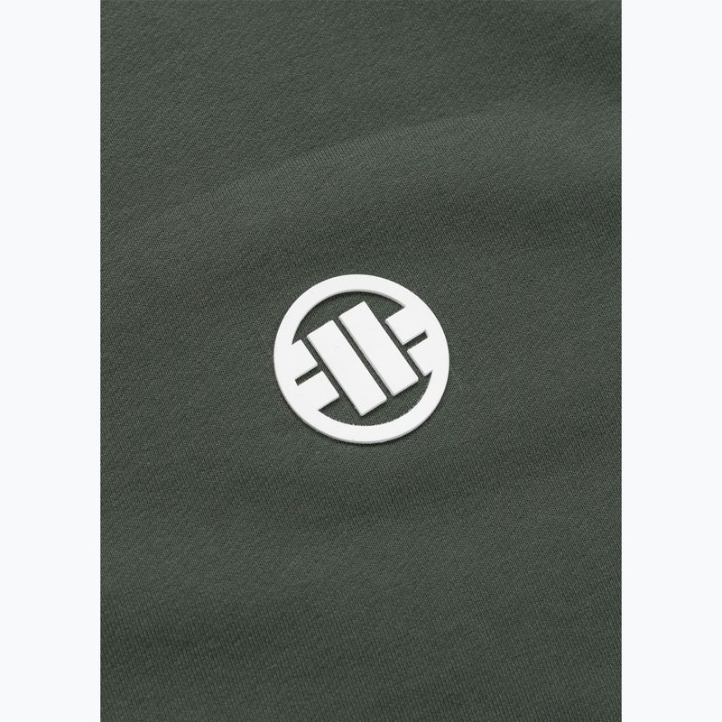 Кофта чоловіча Pitbull Nugget Small Logo Hooded Zip sage green 10