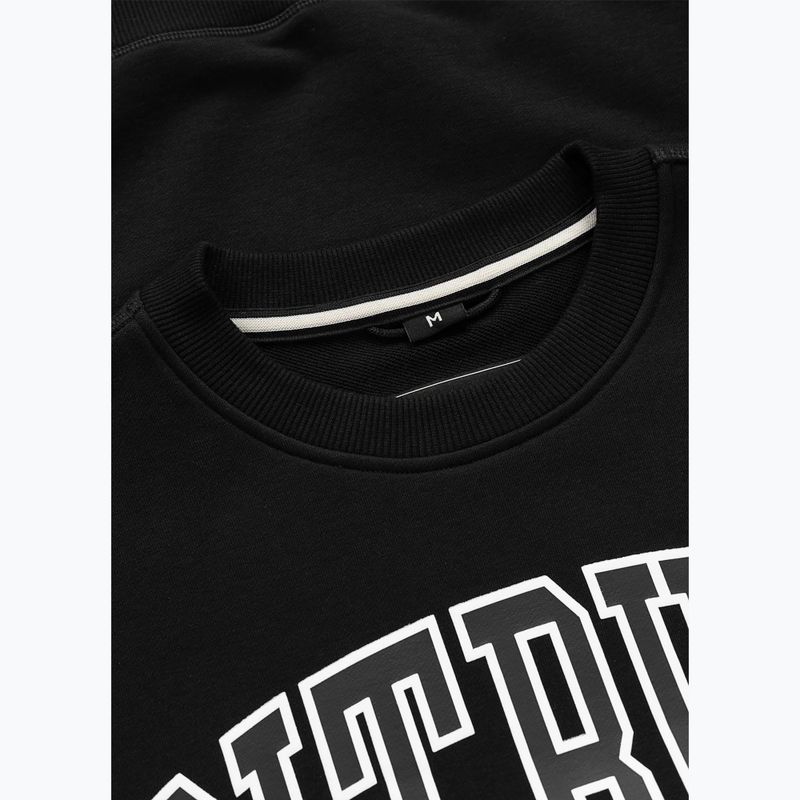 Кофта чоловіча Pitbull Badger Crewneck black 7