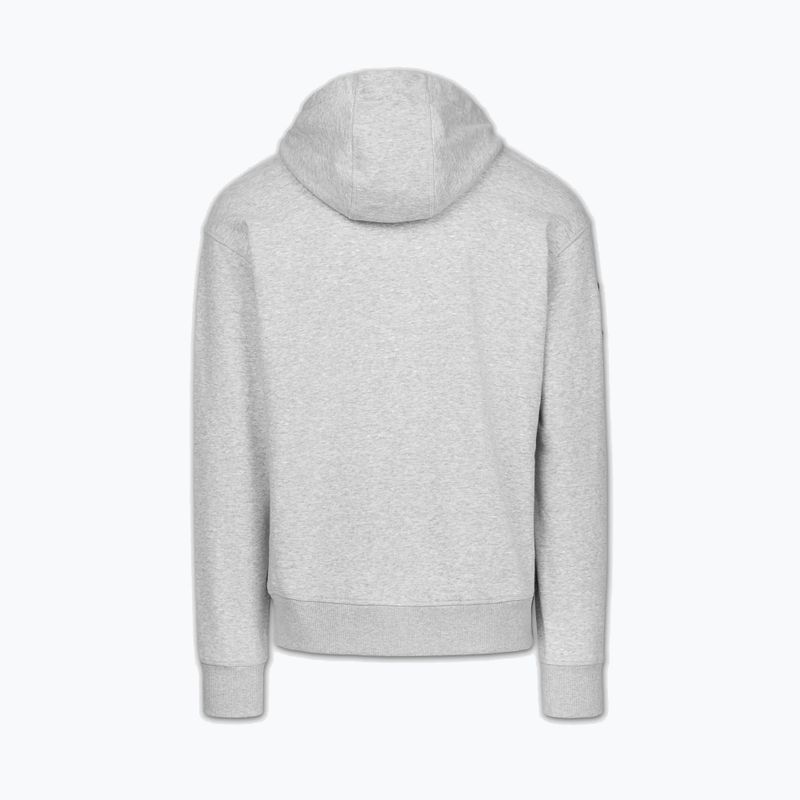 Кофта чоловіча Pitbull Badger Hooded grey/melange 5