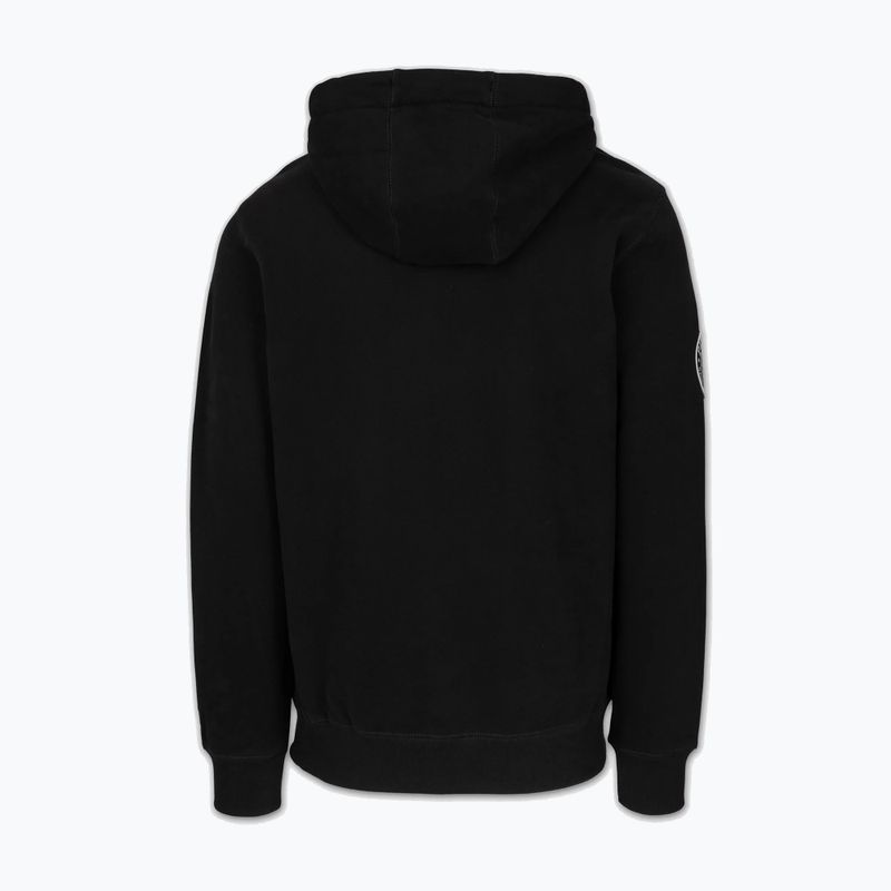 Кофта чоловіча Pitbull Badger Hooded black 5