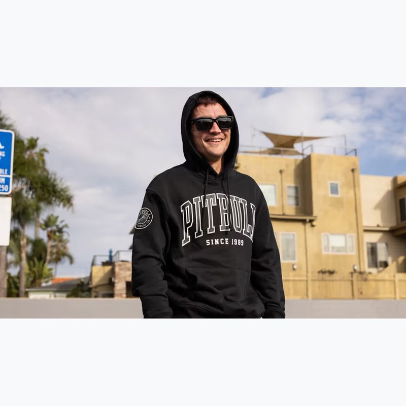 Кофта чоловіча Pitbull Badger Hooded black 12