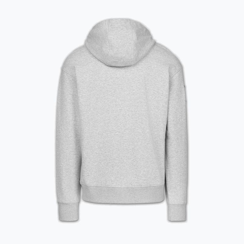 Кофта чоловіча Pitbull Badger Hooded Zip grey/melange 7
