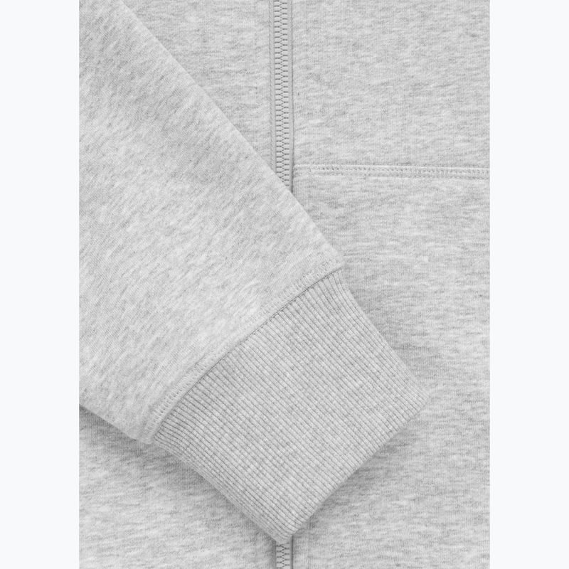 Кофта чоловіча Pitbull Badger Hooded Zip grey/melange 12
