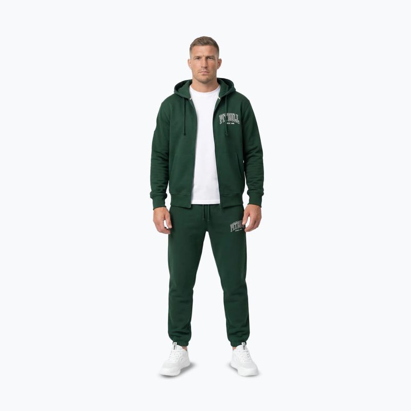 Кофта чоловіча Pitbull Badger Hooded Zip hunter/green 4
