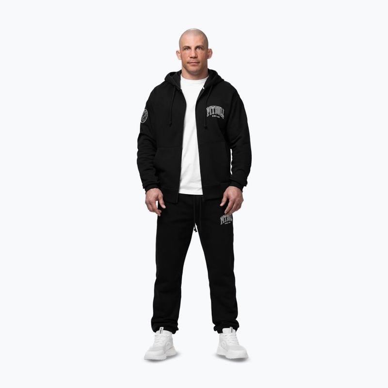 Кофта чоловіча Pitbull Badger Hooded Zip black 2
