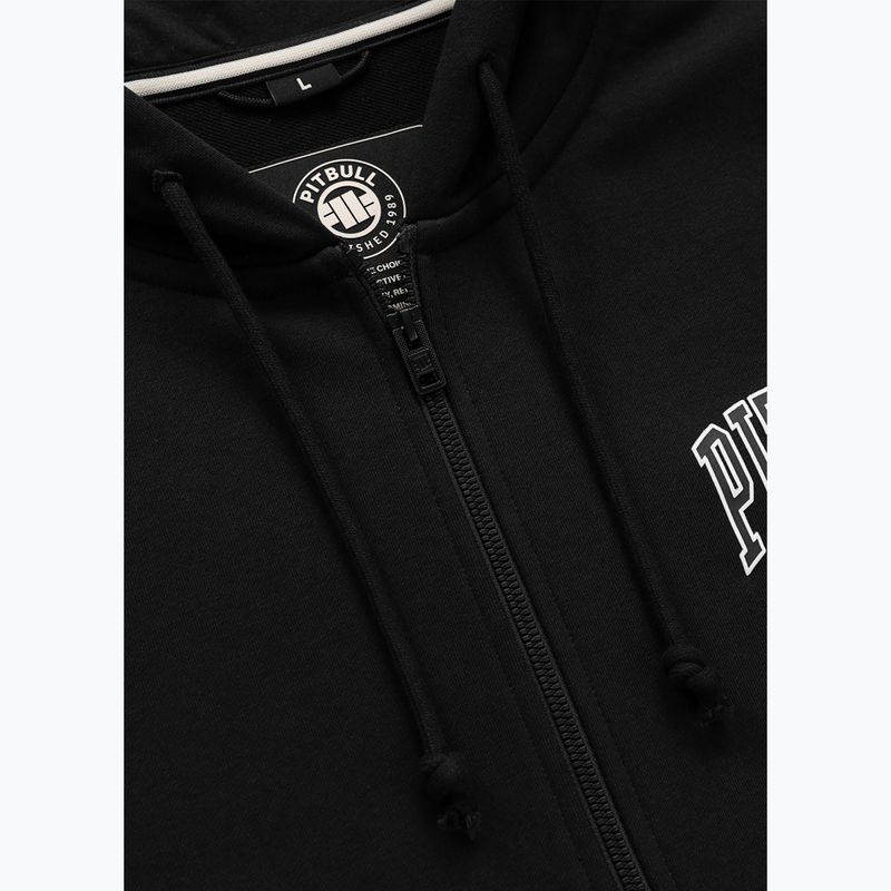 Кофта чоловіча Pitbull Badger Hooded Zip black 7